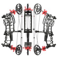 Archery Compound Bow Short Axis 40-65lbs Steel Ball BowFishing Bow Shoot Hunting