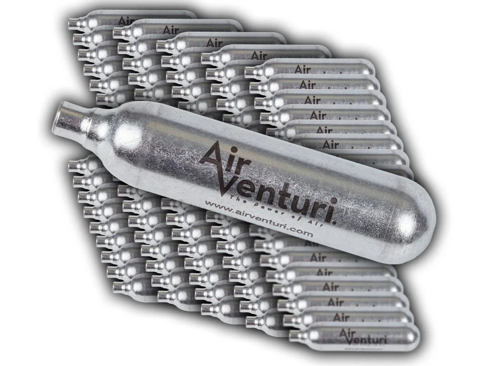 (NEW) Air Venturi 12 Gram CO2 Cartridges, 100ct