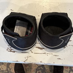 Cavallo Horse Hoof Boots, Black, Pair of 2 SIZE 6