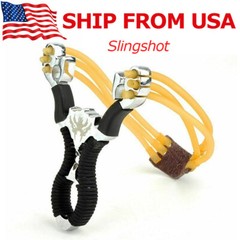 Professional Slingshot Set High Velocity Catapult Sling Shot for Outdoor Hunting