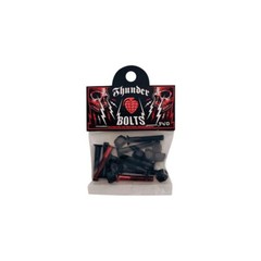 THUNDER HARDWARE 1 1/8 in Phillips SKATEBOARD RED BOLTS