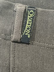 Ovation Breeches Women’s Med. 23in Dark Gray Suede Patch Riding Pants Equestrian