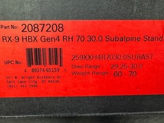 Hoyt RX9 70# Sitka Subalpine RH NEW 2087208