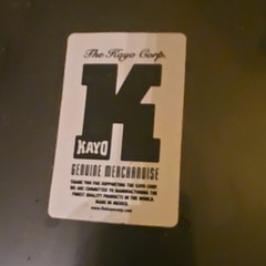 Kayo Flip Out Skateboard Deck Black w/ Jumpman Logo & White Kayo Graphic