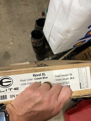 Cobalt blue elite revol xl 50/60 and 60/70lbs