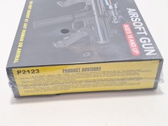 UKARMS AIRSOFT GUN P2123 w/ Rail Mount Laser & BBs BRAND NEW IN BOX !!
