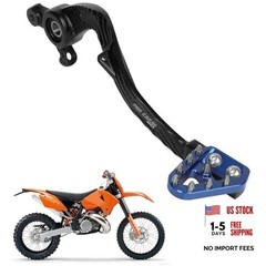 CNC Motorcycle Rear Foot Brake Pedal Lever Unfolding 7075 Aluminum Alloy