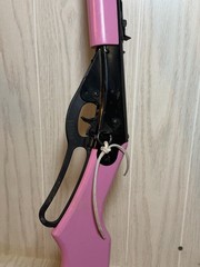 Pink Daisy BB Gun #1998 Air Gun – Tested – In Great shape- Wood Stock
