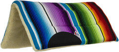 Mustang Serape Navajo Pad with Economy Fleece Bottom – Discontinued Item