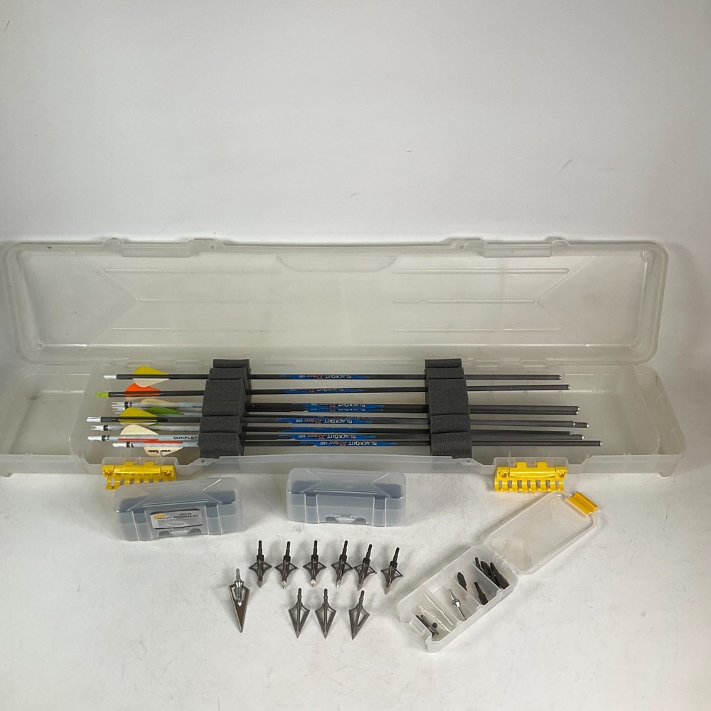 Blackout X5 Envy 400 Arrow Set of 9 with Plano Case and Tips