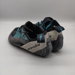 Evolve Climbing Shoes 8.5 UK 7.5 Eur 41.5 Laced Blue Grey Rock Outdoor