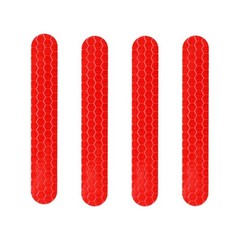 4pcs Reflective Wheel Cover Stickers for Ninebot Max G30 Electric Scoote
