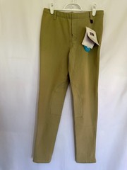Devon-Aire Riding Pants Kids Youth XL Horseback Breeches Pull On Equestrian