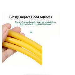 1M-10M Natural Elastic Latex Rubber Band Tube for Hunting Slingshot Catapult