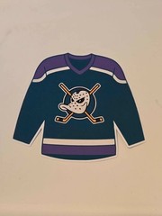 NHL Hockey Jersey Die Cut Stickers