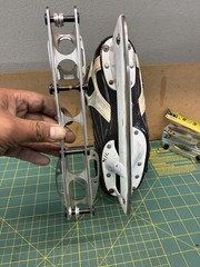US Hockey Research A7 Chassis For 5.5-8 SR Boots + Hardware Inline Roller Hockey