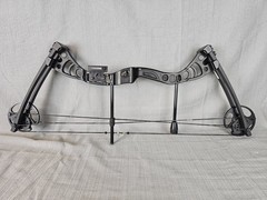 Man Kung Aurora Adjustable Compound Bow 30-55lb 19-29″ Draw MK-CB50BK – RH