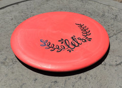 Kastaplast K3 Kaxe Midrange Driver – 174g – Red with Custom «Let’s» Stamp