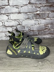 La Sportiva Tarantula Green Gray Black Rock Climbing Shoes Men’s Sz 10M US/43EU