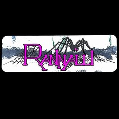 Vintage 1970’s Rannalli Skateboard Sticker Reflective Silver Neon Pink & Black