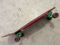 brand x riot stick skateboard complete vtg 80s 1986 gullwing santa cruz schmitt