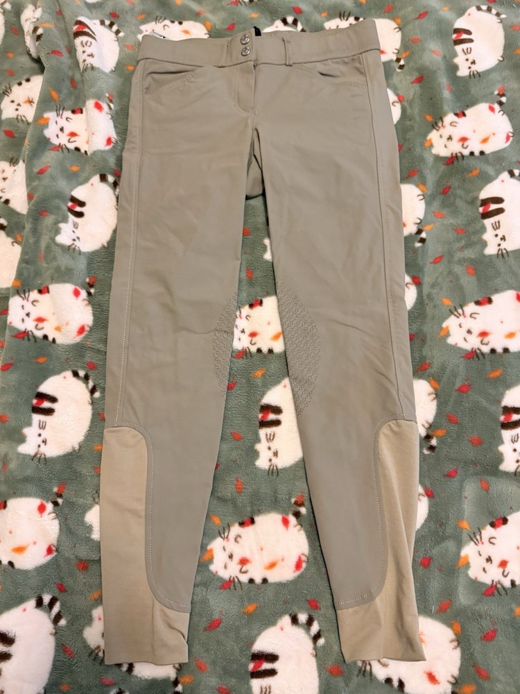 Dover Saddlery Tan Knee Grip US 26 Breeches