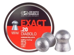 JSB EXACT DIABOLO 500 Count Premium DOMED Match 5mm .20 Caliber Pellets