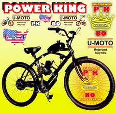 NEW 2-STROKE 66cc/80cc MOTORIZED BIKE KIT AND 26” CRUISER BIKE DIY POWERFUL YES