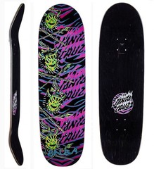 Santa Cruz Salba Stencil Witch Doctor 9.25″ Shaped Skateboard Deck Free Shipping