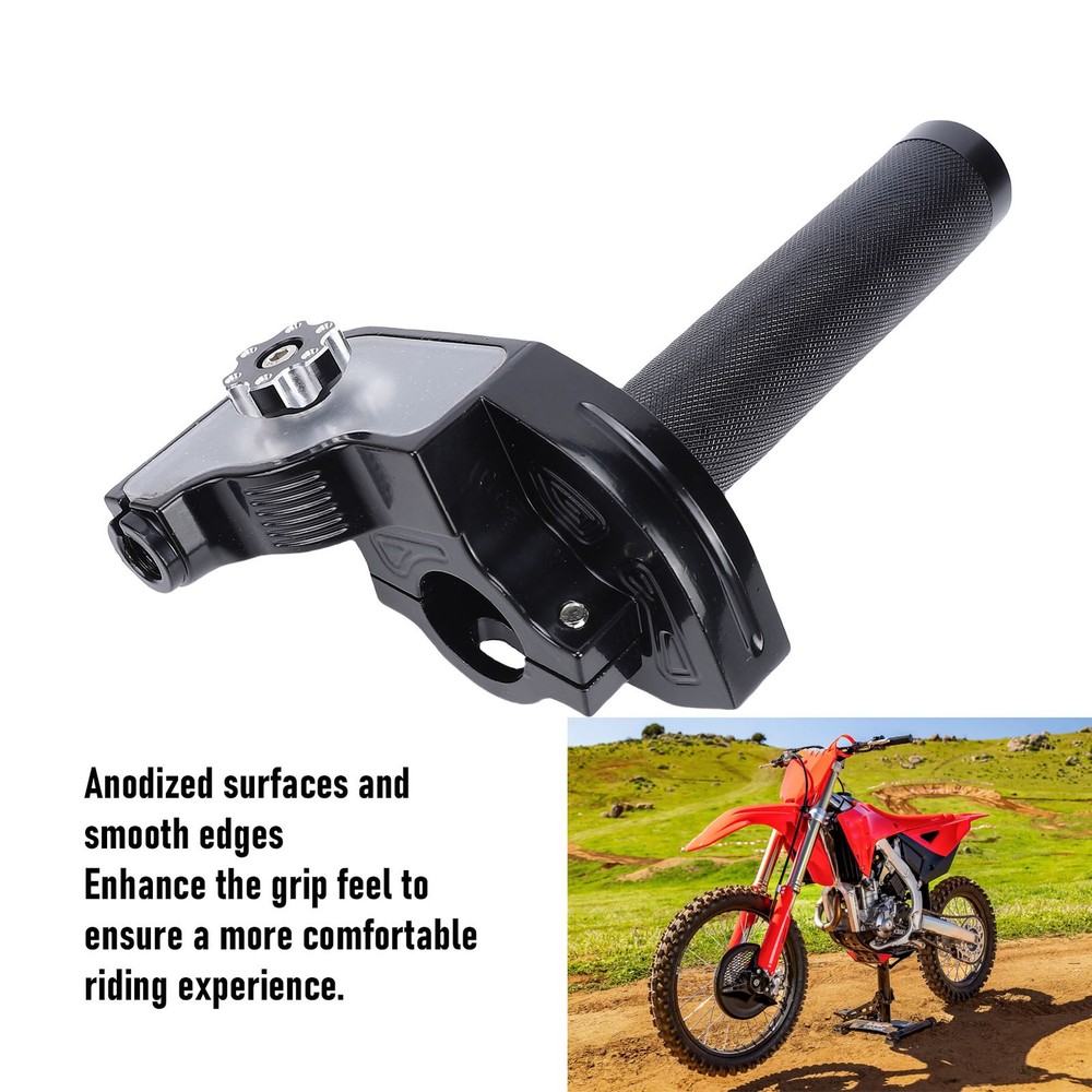 22mm CNC Aluminum Alloy Quick Twist Throttle Handle For KLX CR CRF EXC XR F