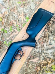 Air Rifle 4.5 / 5.5mm Caliber Hunting Pellet Gun .177 / .22 Safety 500/600 FPS