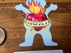 Grizzly Griptape Sacred Bear Sticker Torey Pudwill Skateboarding Supreme