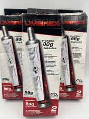 Three Boxes Of Umarex Pre-Filled CO2 Cylinder 88 Gram 2PK – 2252534 5 Cylinders