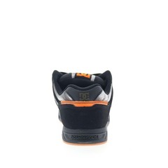 DC Stag 320188-BLO Mens Black Nubuck Lace Up Skate Inspired Sneakers Shoes