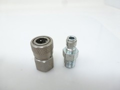 NEW Paintball High Pressure Quick Disconnect fill nipple fitting Set 1/8″ NPT