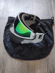 CRBN ZERO PRO GHOST Paintball Mask – Airsoft Goggles ‐ More Coverage