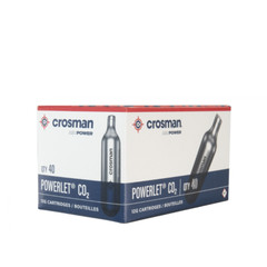Crosman 23140 Powerlet 12 Grams CO2 Cartridges (40 count)