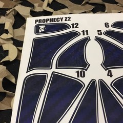 NEW KM Paintball Prophecy Loader Hopper Wrap – Carbon Blue