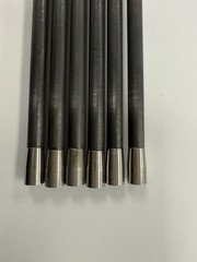 Easton 5.0 300 spine Carbon Arrow Shaft Set w/ 50gr titanium Inserts (6)