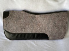 NEW Top Quality Contoured Wool Felt Saddle PAD~Cutout Wither Relief~Wear Leather