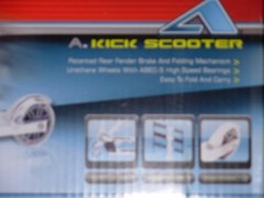 RAZOR KICK SCOOTER VINTAGE EXCELLENT SHAPE HIGH SPEED BEARINGS URETHANE WHEELS