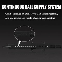 Archery Compound Bow Rapid Shooter Launcher Steel Ball Shooting Tool Hunting