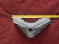 CUSTOM MADE BAT SHAPED ROCK CLIMBING HAND FOOT HOLD HANDHOLD GYM BOARD NICE USED