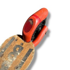 MINI GoPed Knowped Kick Push Scooter Classic Red Orange Go Ped USA RARE!!