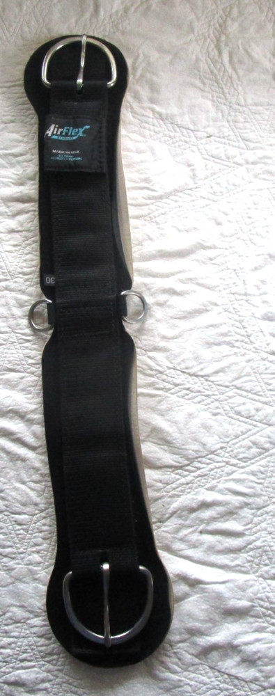 30″ WEAVER AIRFLEX BLACK WESTERN CINCH