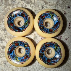 Vintage Santa Cruz OJII TEAM RIDER Skateboard Wheels 95 61 TEAMRIDER NOS