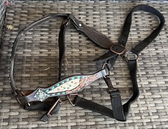 horse fancy bling halter