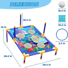 Animal Bean Bag Toss Game Toy Outdoor Toss Game, Family Party Party Supplies for