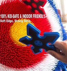 Axe Throwing Target Game Set Indoor Outdoor Kids Family Toss Toys Ninja Stars