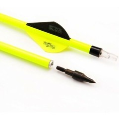 30 inch Archery Carbon Fluorescence Yellow Arrows SP500 For Compound/Recurve Bow